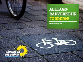 20.05.2016 | Grüne Stadtratsfraktion bewertet die Anlage eines Schutzstreifens für Radfahrer in der Lebacher Straße positiv