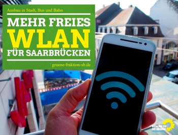 22.02.2018 | Freies WLAN in Saarbrücken: Grüne bewerten Angebot positiv und fordern weiteren Ausbau