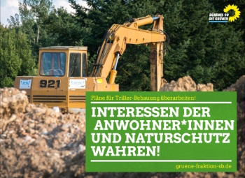 26.04.2018 | Bauvorhaben ‘Am Triller’: Grüne sehen Pläne kritisch – weiterer Redebedarf!