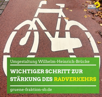 10.10.2018 | Wilhelm-Heinrich-Brücke: neue Radspuren sorgen für Aufregung