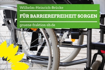 07.12.2018 | Grüne: Barrierefreiheit auf der Wilhelm-Heinrich-Brücke schaffen