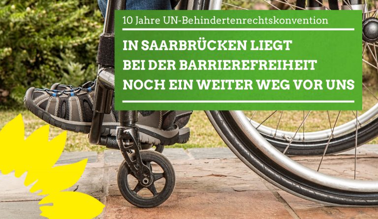26.03.2019 | ﻿10 Jahre UN-Behindertenrechtskonvention: Barrierefreiheit in Saarbrücken weiter voranbringen