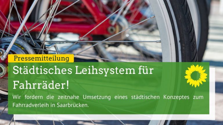 Städtisches Leihsystem für Fahrräder zeitnah realisieren!