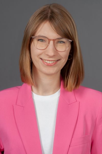 Die Fraktionsvorsitzende Jeanne Dillschneider