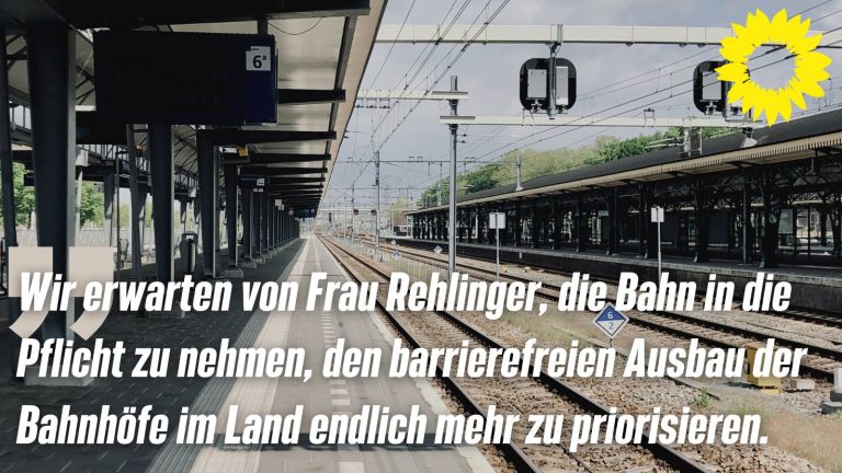 Bahnhof Güdingen: Grüne kritisieren Verzögerungen beim barrierefreien Umbau