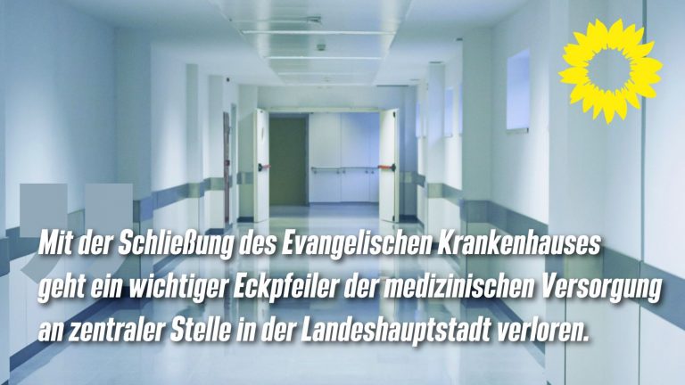Grüne im Stadtrat bedauern geplante Schließung des Evangelischen Krankenhauses