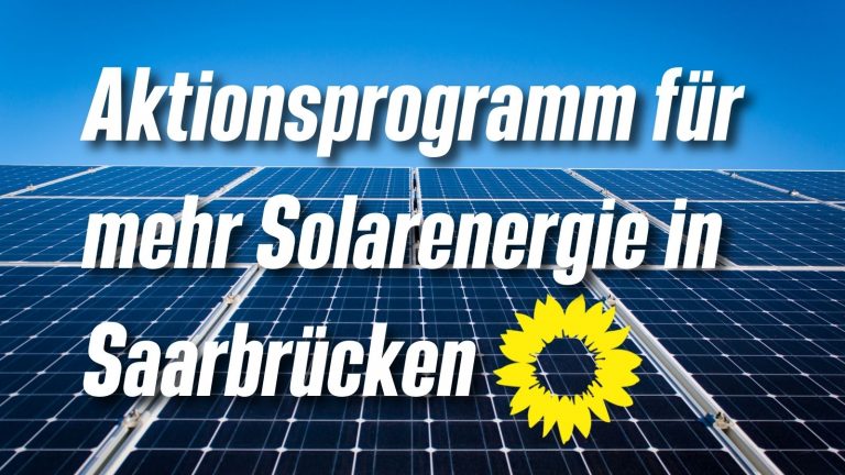 Grüne: Städtisches Aktionsprogramm zur Förderung des Photovoltaik-Ausbaus – Neue Chancen für Bürgerenergiegenossenschaften!