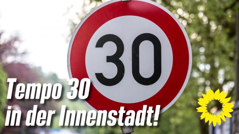 Grüne setzen sich für flächendeckende Einführung von Tempo 30 in Saarbrücken ein – Resolution im Stadtrat