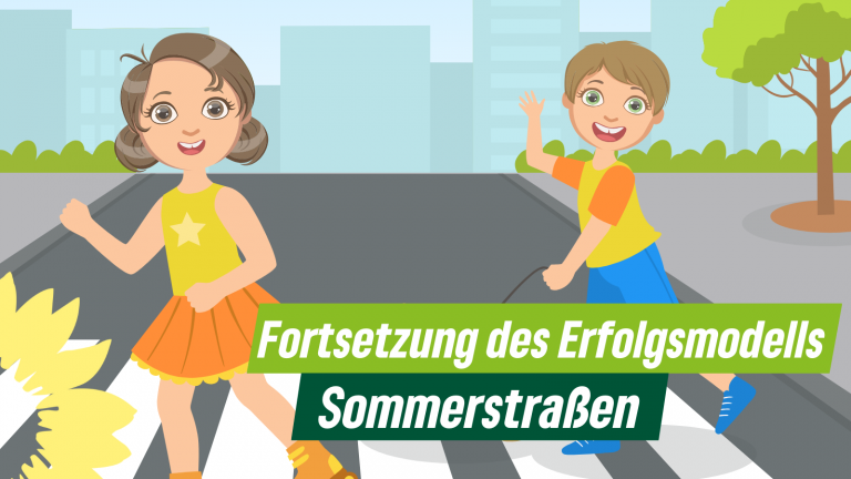 Grüne begrüßen Fortsetzung der Sommerstraßen! – Kritik an Ablehnung durch SPD!